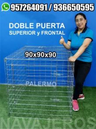 RASCADEROS DOBLE PUERTA 90x90x90